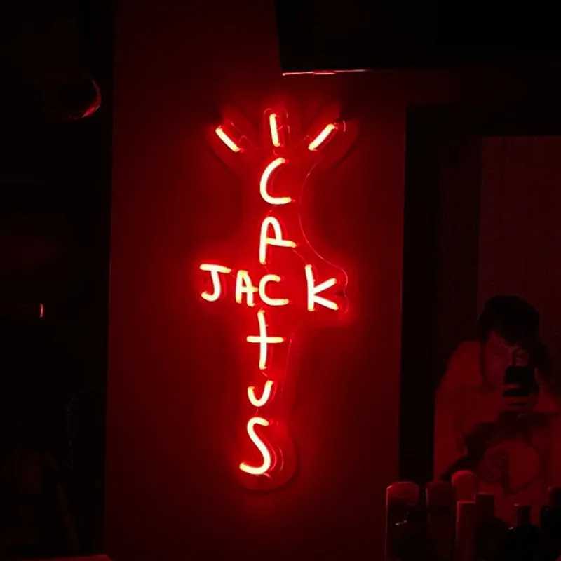 CACTUS JACK Neon Sign Light Home Decor Custom Led Light Decoration Hand Crafted Wall Hangings Housewarming Gift Birthday Gift Y240817