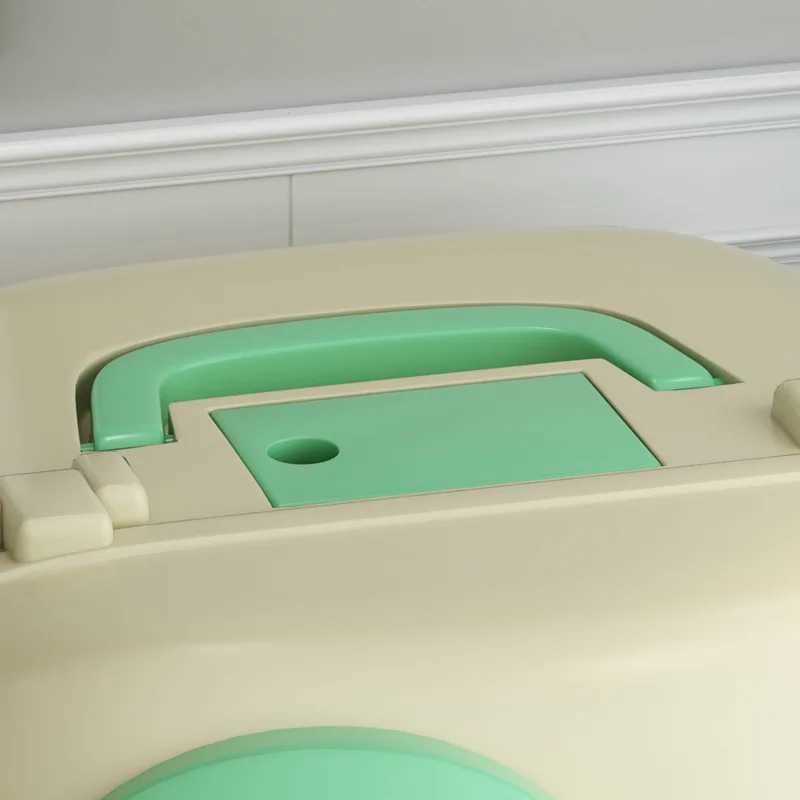 Corridor style fully enclosed large cat splash sand odor proof oversized toilet litter box Y240819