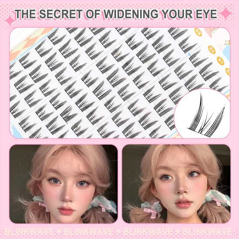 Large capacity eyelash book eyelash extension personal eyelash sunshine false eyelash personal eyelash cluster comic eyelash W240803