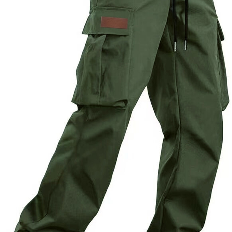 Mens loose straight leg work pants mens spring and autumn American wide w240816