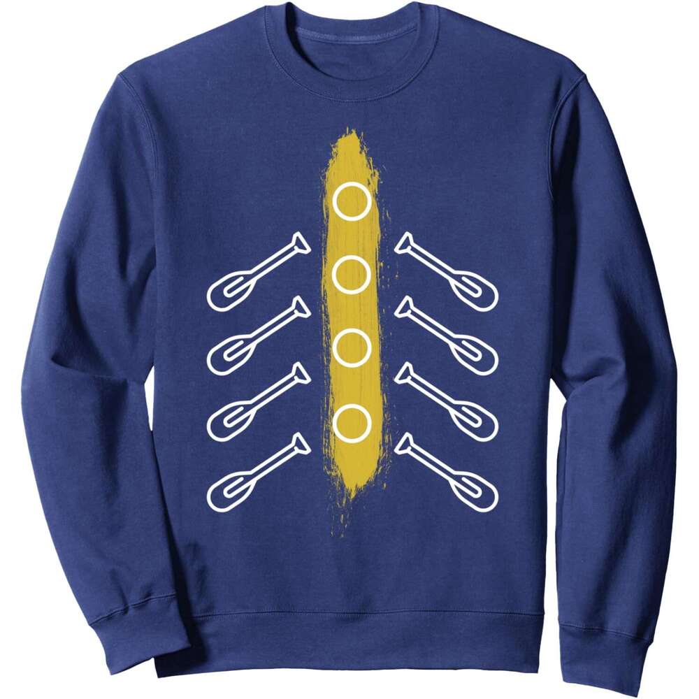 Long Sleeve Shirts For Men Sweatshirt Rowing Rowers Canoe Cool Artwork Birthday Gift Sweatshirt Graphic Tee Streetwear Casual Tops Clothes sweatshirts
