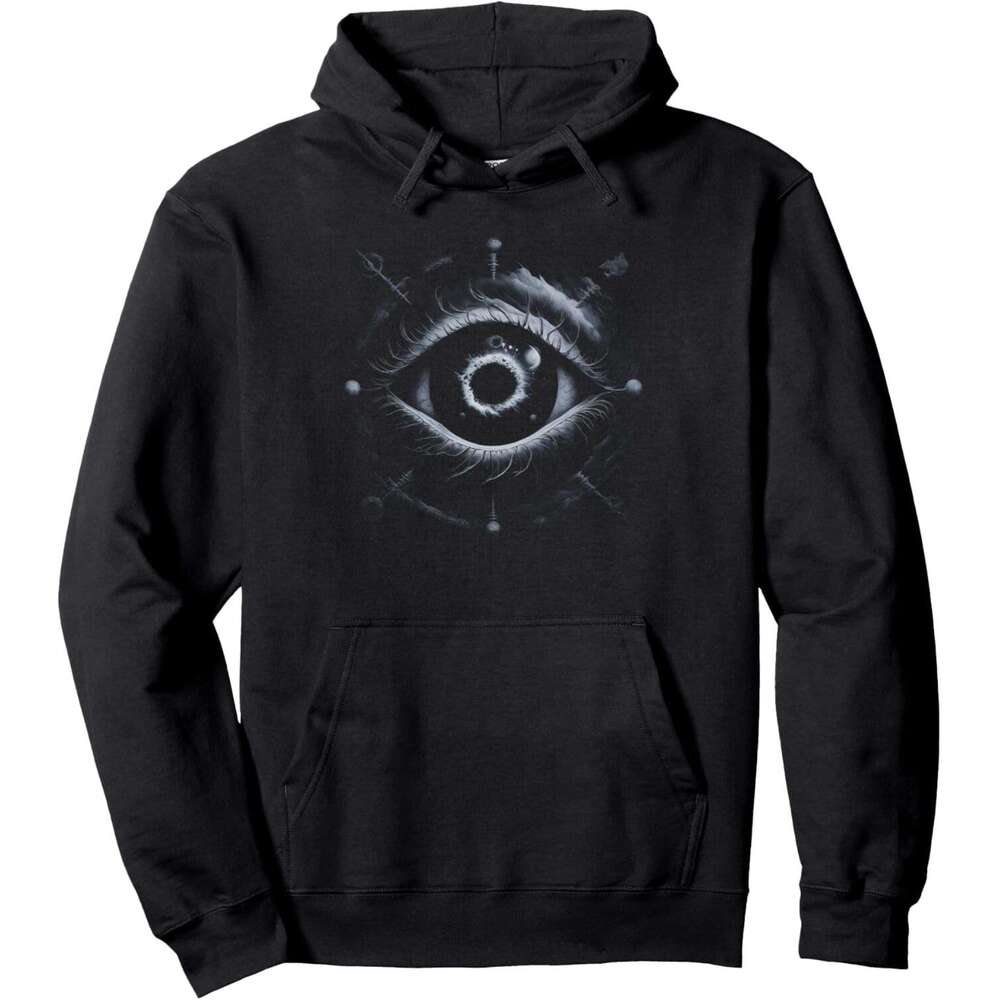 Halloween Hoodie for Mens Womens Occult Eye Occultism Witchcraft Wicca Symbol Magic Pullover Hoodie Hoodies sweatshirt pullover jacket Long sleeve