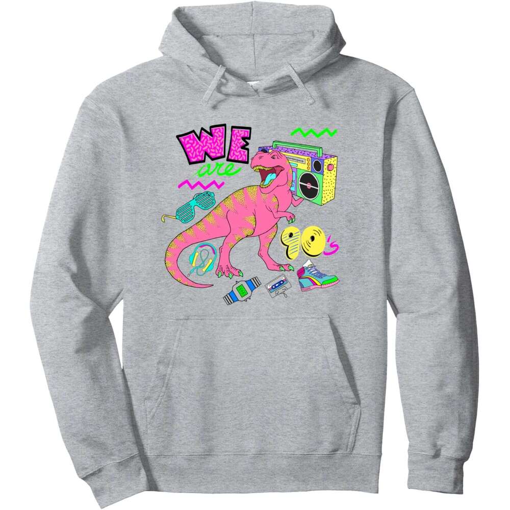 Hoodie for Mens Womens We are Funny Retro Back To Dinosaur Graphic Pullover Hoodies sweatshirt pullover jacket Long sleeve