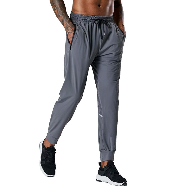 Stretchy Yoga Wear A523 Men's Running Outdoor Fitness Quick Soft Breathable Drying Casual Loose And Breathable Sports Pants Outfit x000 - view 4