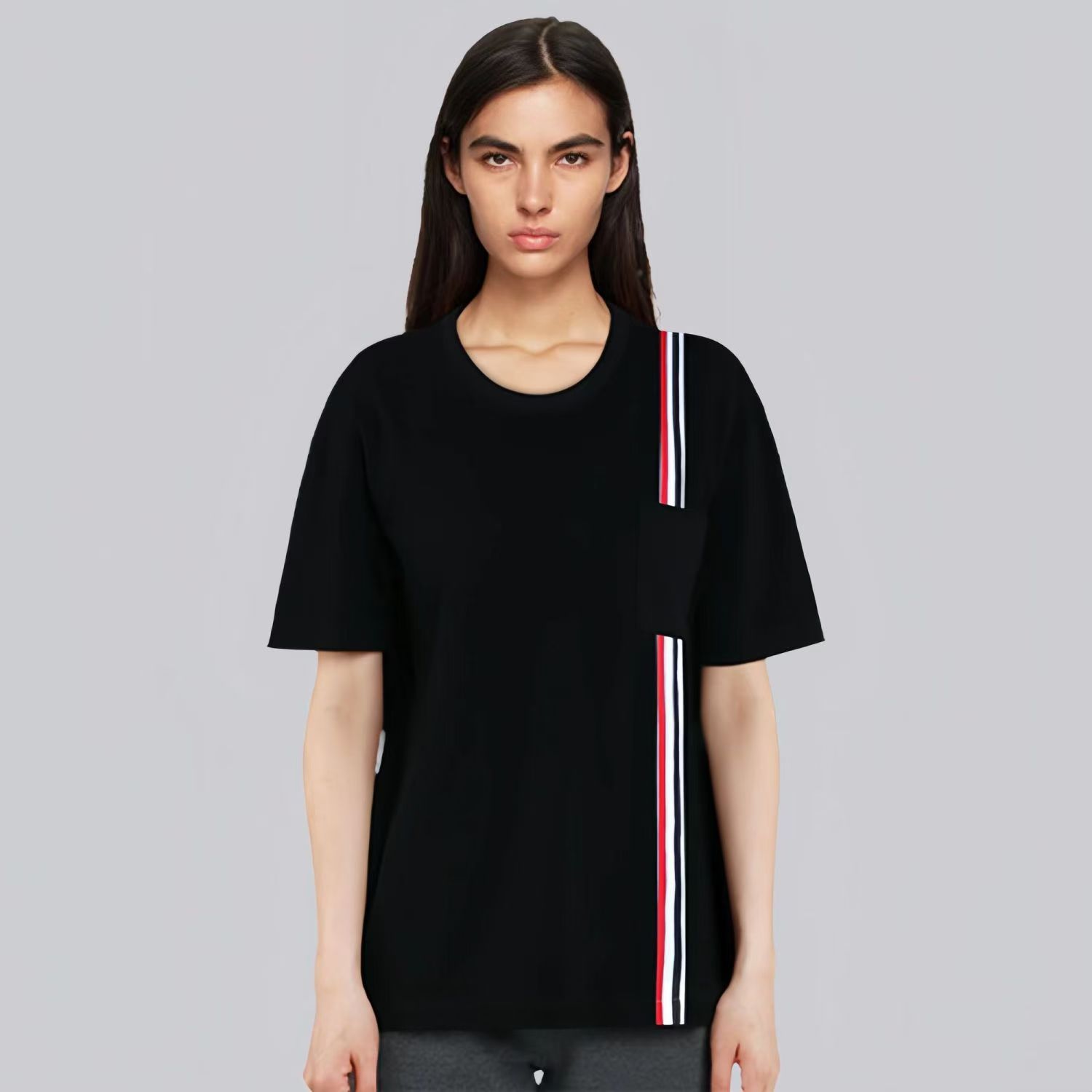 Men's Designer Summer T-Shirt - Short Sleeve, Breathable Cotton Fabric