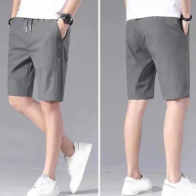 Mens Gym Training Shorts Men Sports Casual Clothing Fitness Workout Running Grid quick-drying compression Shorts AthleticsXJ241226