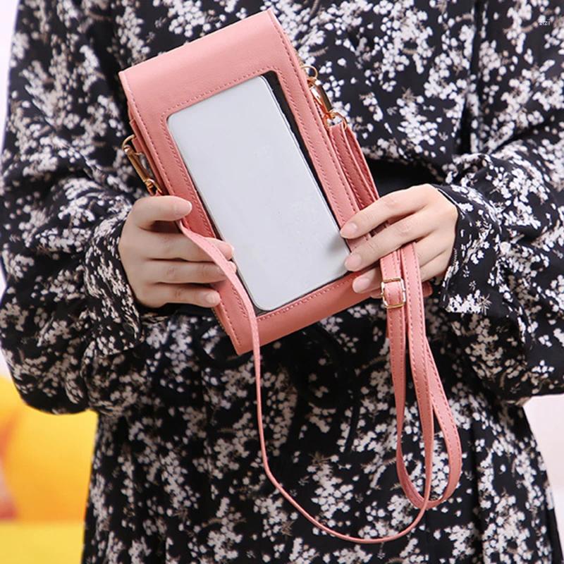 Shoulder Bags Fashion Small Handbag Women Classic Designer Phone Bag Pocket Wallet Crossbody Square Waterproof Pac 4