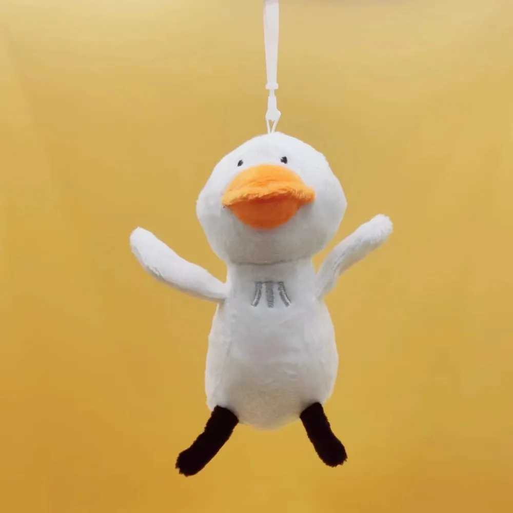 Cute cartoon duck doll keychain duck goose plush duck cute animal car bag accessories girl W240817