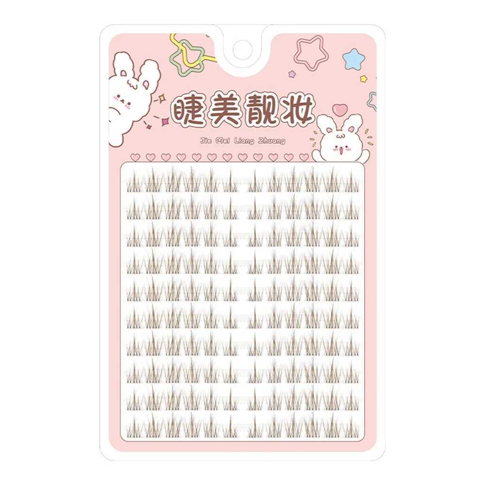 Fashion Sunflower False Eyelash Natural Simulation Fairy Cos Mink Eyelash Extension DIY Makeup Personal Segmented Eyes W240803