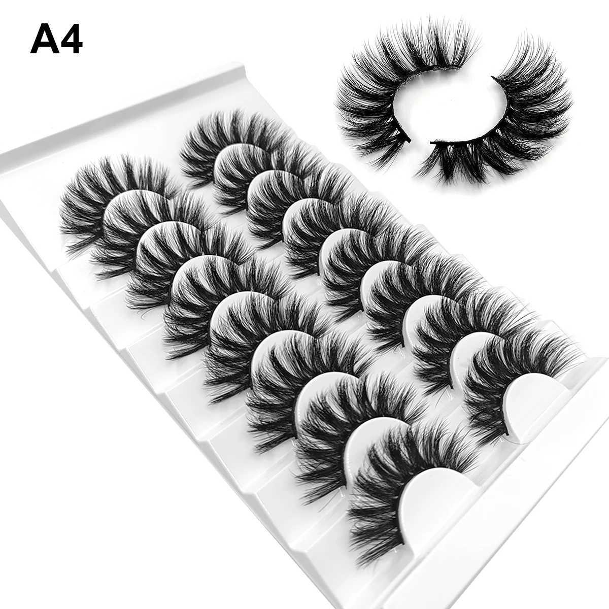 OKAYLASH 3D mink eyelashes natural false eyelashes volume false eyelashes dramatic Wispy makeup eyelashes extension silk vegan eyelashes W240803