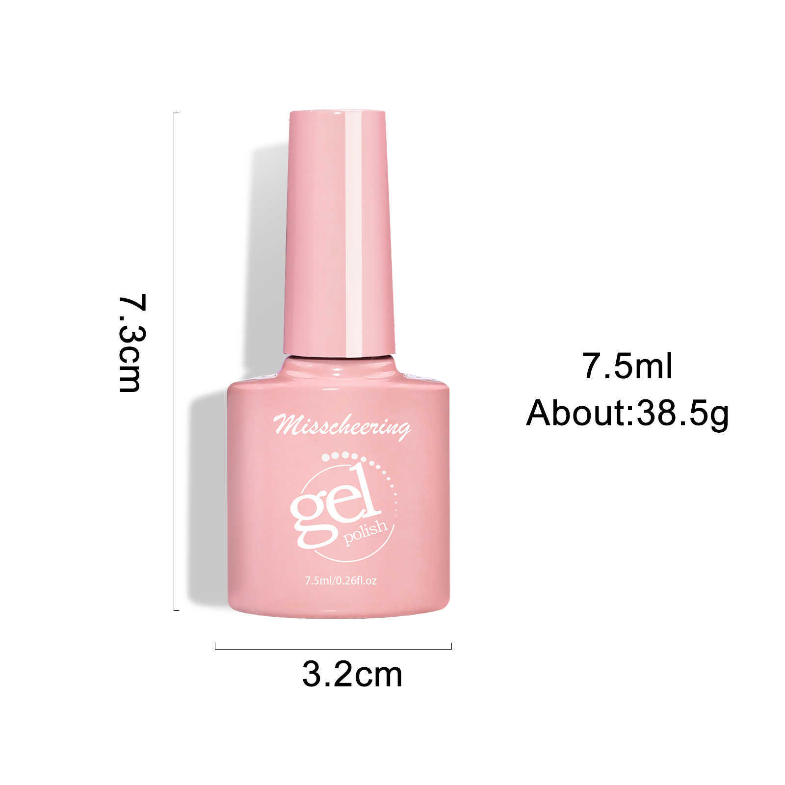 Nail Gel art ice transparent color coconut tea jelly popular semi nail oil glue Q240819