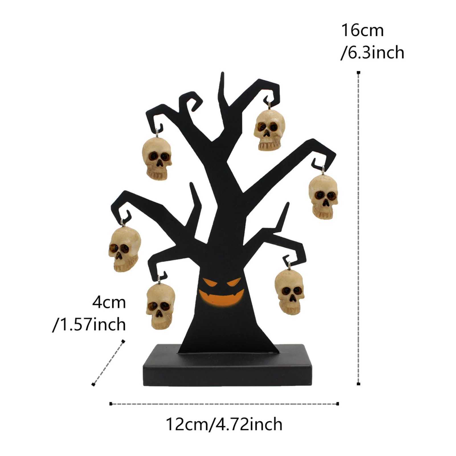 Halloween Dead Tree Ornament Festival Garden Skeleton Tree for Halloween Party Scene Layout CL240819