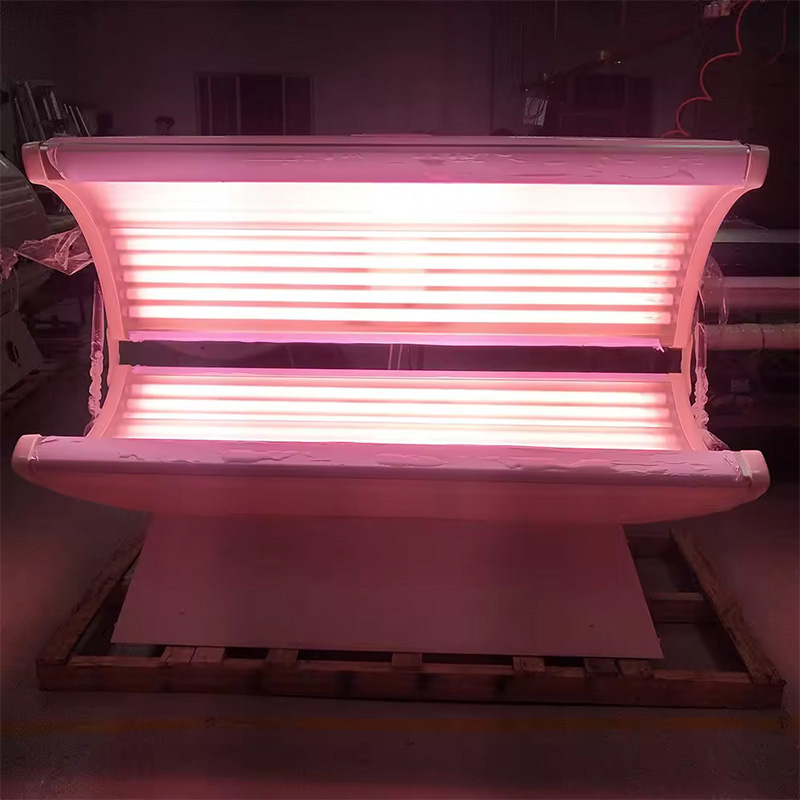 Professional Full Body Anti Aging Skin Tightening Cabin Collagen Chamber Led Lamps Collagen Infrared Red Light Therapy Bed