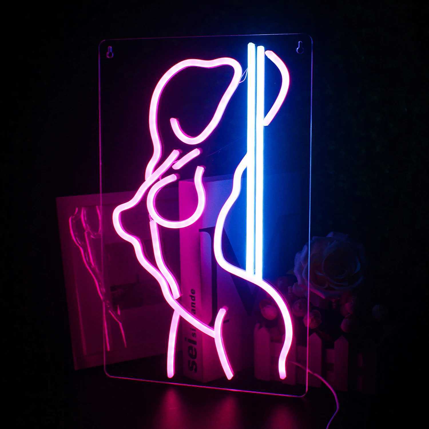 Sexy womens neon lights LED lights neon lights womens backlit signs used for shop windows store displays beer bars parties nightclubs gifts wall decor