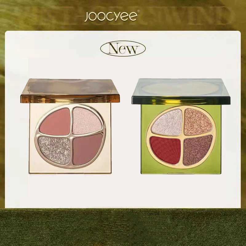 JC/Joocyee Vintage Rewind Multi-Color Eye Shadow Palette 4 Colors Matte Shimmer Glitter Women Beauty Cosmetic Eye MakeupCL240812