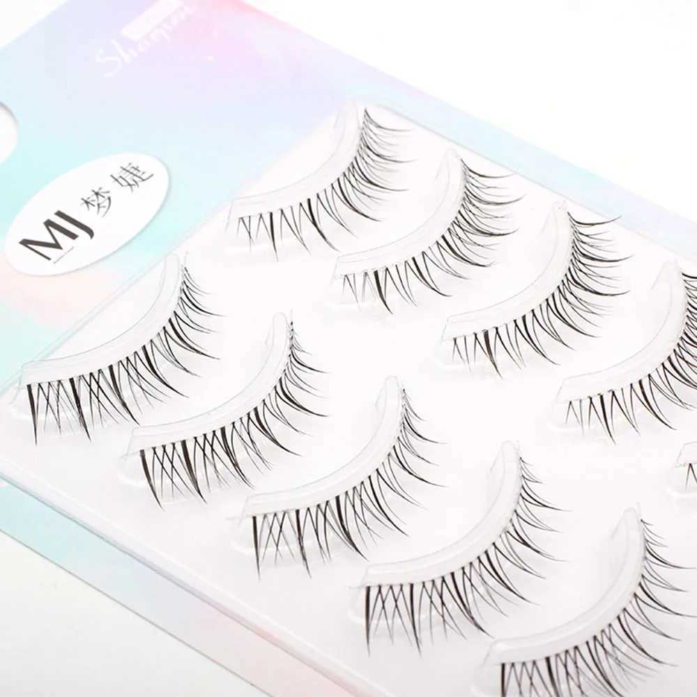 Korean Zhang Yuanying False Eyelash Extension Tool Makeup Transparent Eyelash Light Natural Soft False Eyelash W240803
