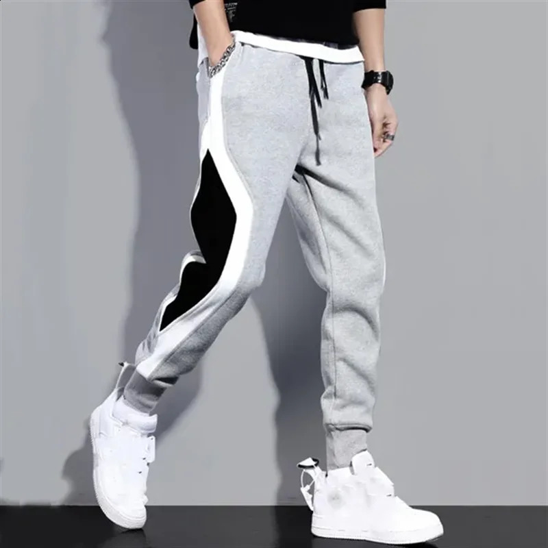 Mens/Womens Casual Sweatpants Contrasting Colors Versatile Jogging Pants Mens Clothing Pants for Women Jogger Hombre Gym 240822