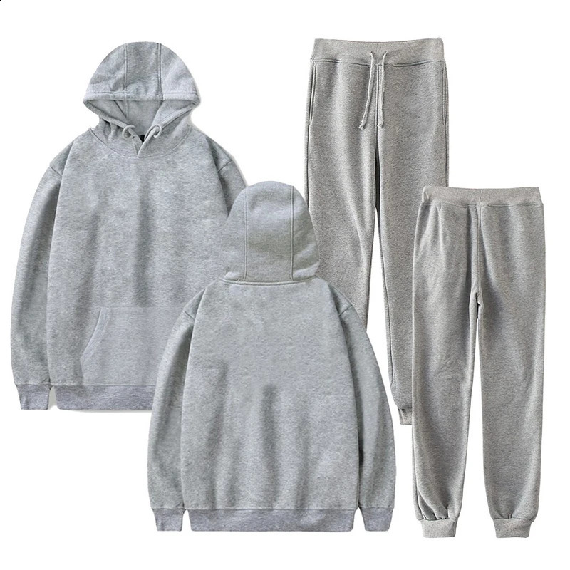 Mens Clothing Fashion Track Suits Sports Wear Jogging Suits Hooded Tracksuit Set Clothes HoodiesSweatpants Sweat Suits 240819