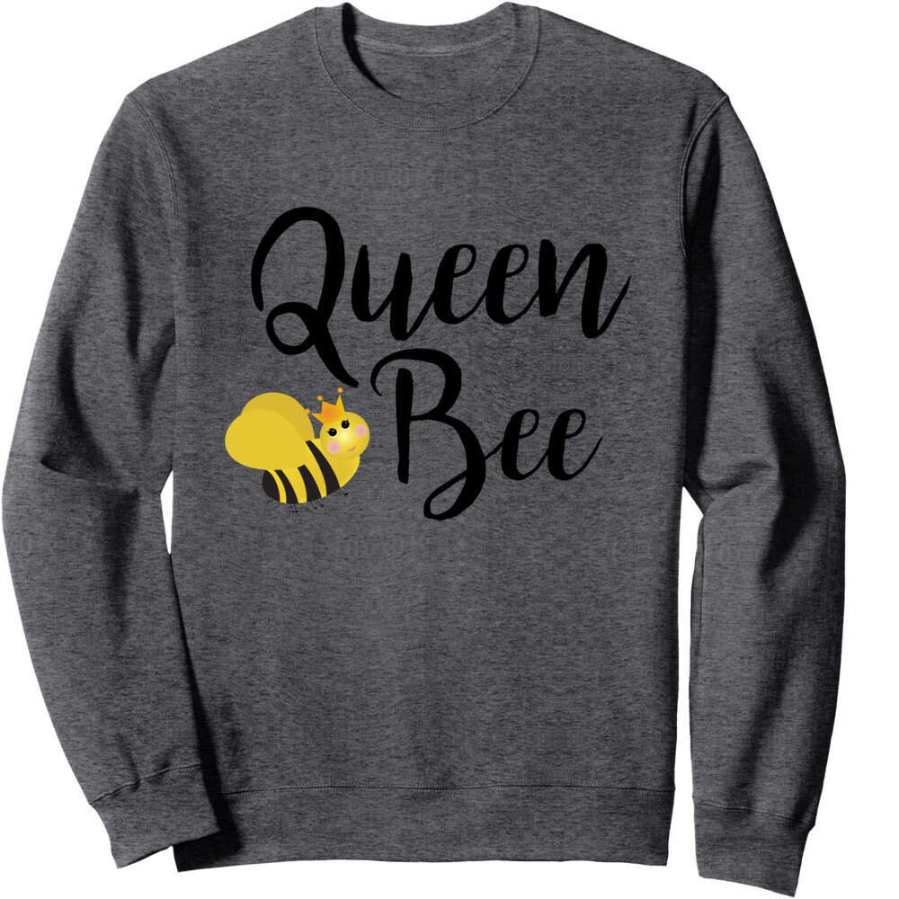 Long Sleeve Shirts for Men sweatshirt Queen Bee Fun Beehive Cute Beekeeping Gift Sweatshirt Tee Streetwear Casual tops clothes