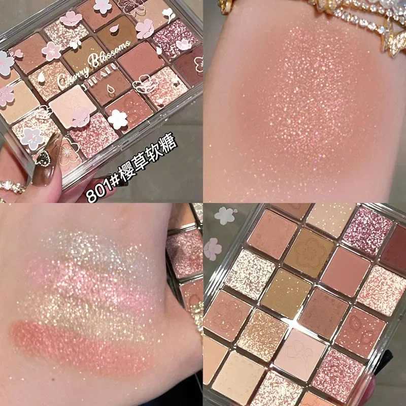 1piece Eyeshadow Palette Eve Shine 20 Colors Eyeshadow Waterproof Makeup Pearlescent Matte Large Earthy Color Palette MakeupCL240812