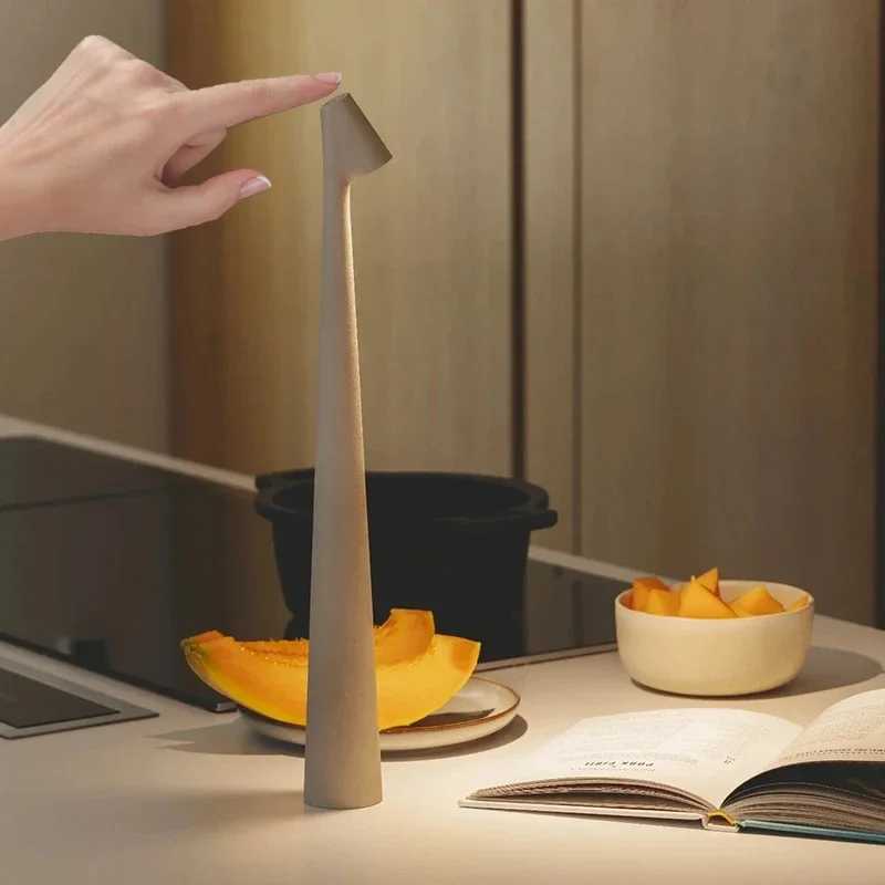 Creative LED desk lamp portable reading desk lamp touch adjustable night light for bedroom living room and home decoration W240816