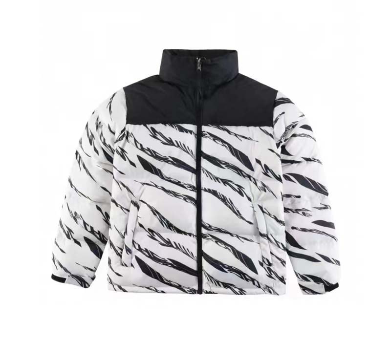 puffer hoodie down Winter designer womens letter embroidery couple face jacket warm thick coat