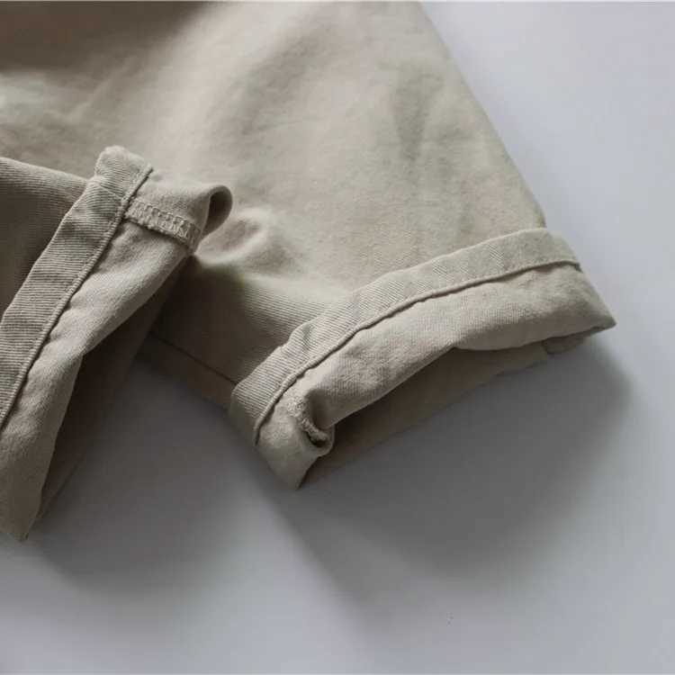 Autumn New Korean Style unisex childrens long sleeved solid color pocket toddler jumpsuit W240806
