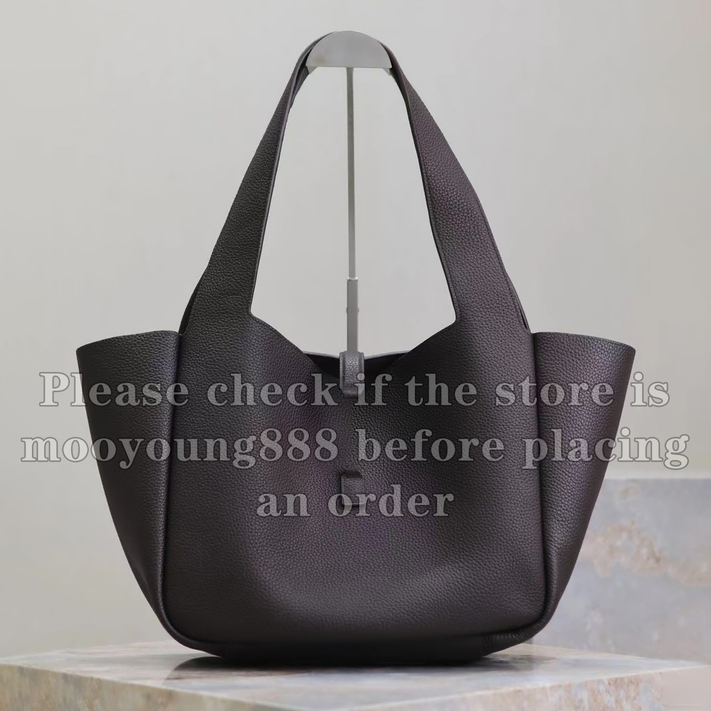 12A Upgrade Mirror Quality Designer Tote Bag for Woman Large Tote Bea Hobo 50cm Genuine Leather Shopping Bag Gold Hardware Purse Luxury Handbags Coffee Shoulder Bag