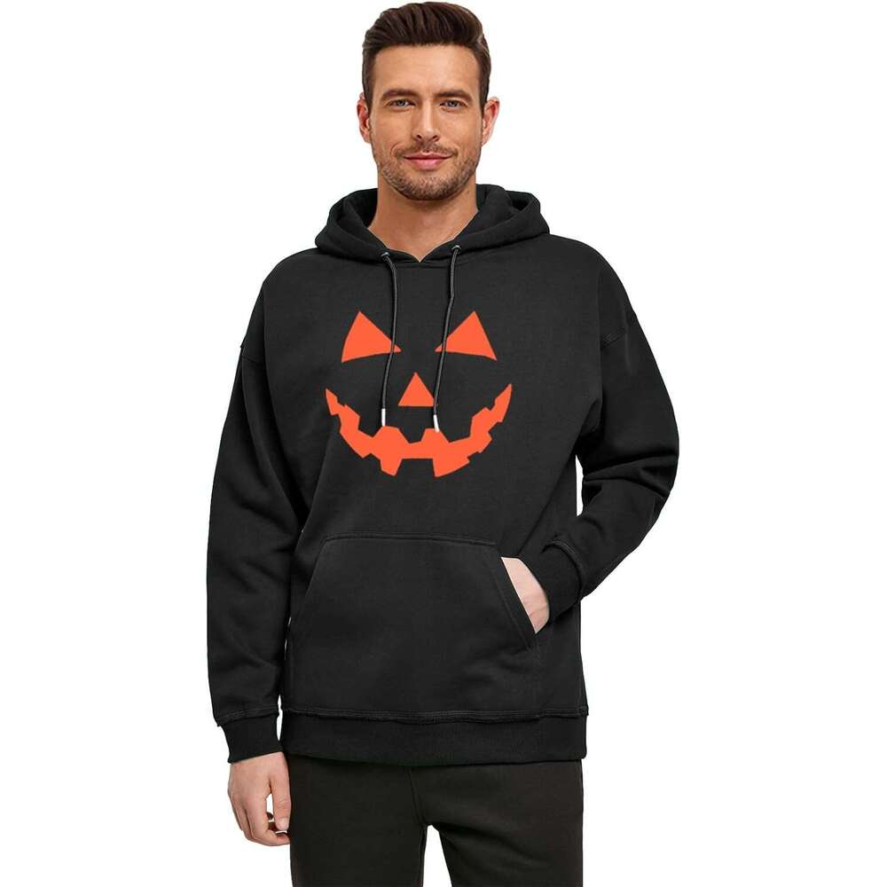 Hoodie for Mens Womens Mens Halloween Hoodie Women Lantern Sweatshirt with Pocket Hoodies sweatshirt pullover jacket Long sleeve