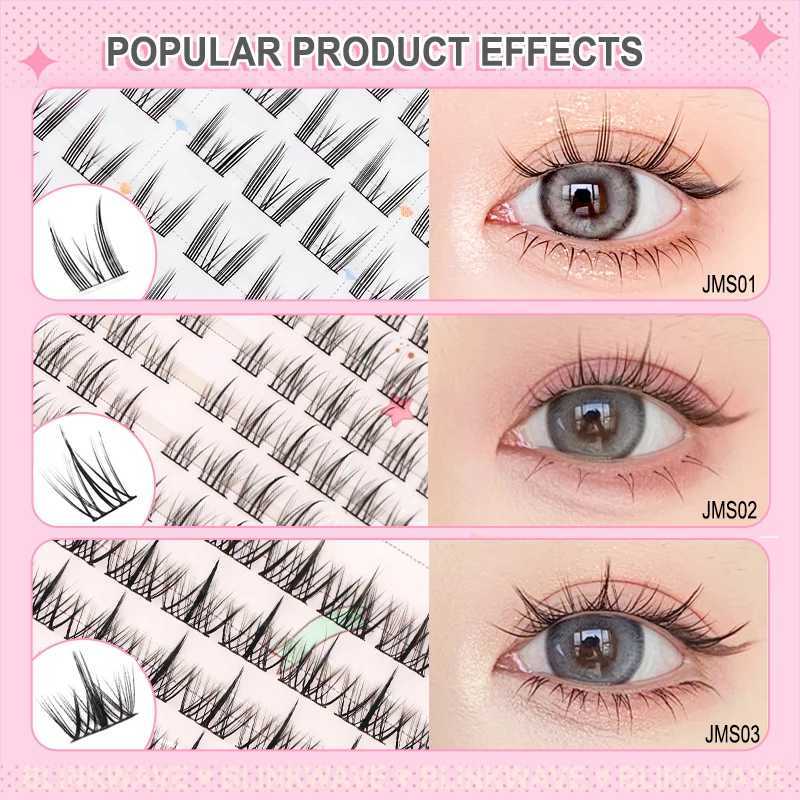 Large capacity eyelash book eyelash extension personal eyelash sunshine false eyelash personal eyelash cluster comic eyelash W240803