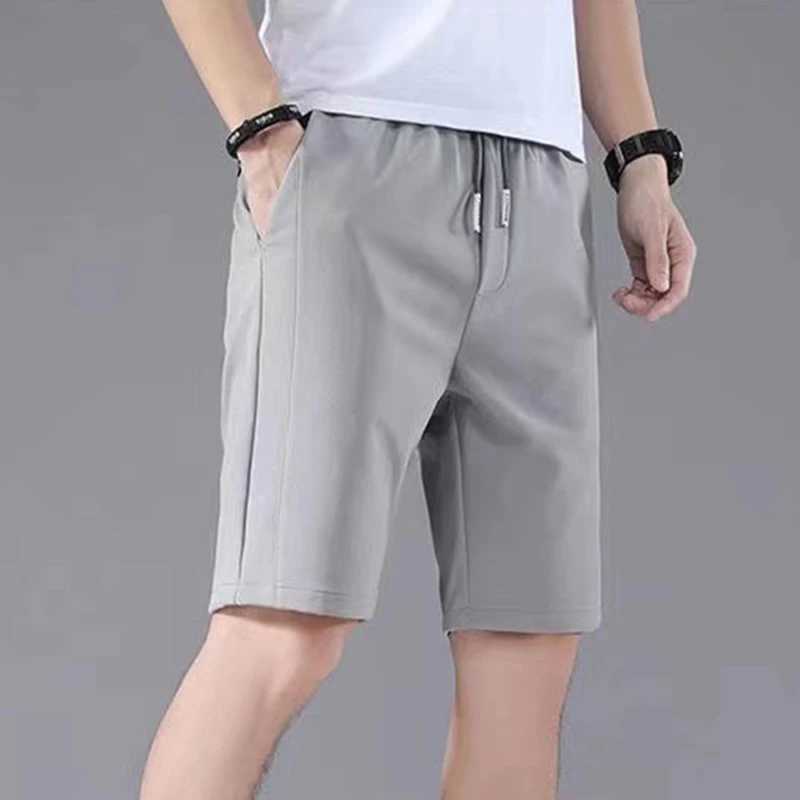Mens Gym Training Shorts Men Sports Casual Clothing Fitness Workout Running Grid quick-drying compression Shorts AthleticsXJ241226