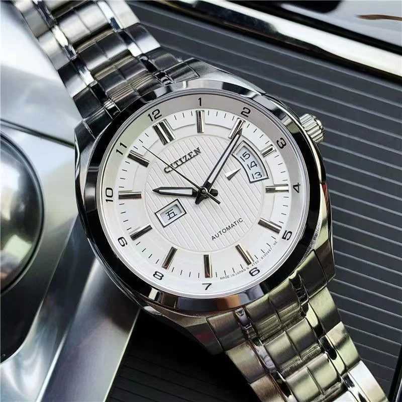 Jan Automatic Mechanical Mens Waterproof Luxury Large Dial W250104