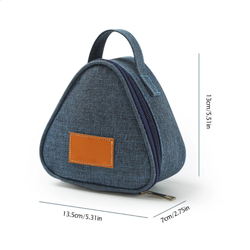 Practical Small Portable Ice Bags Fashion Waterproof Cooler Lunch Leisure Picnic Pouch Thermal Bag 240819