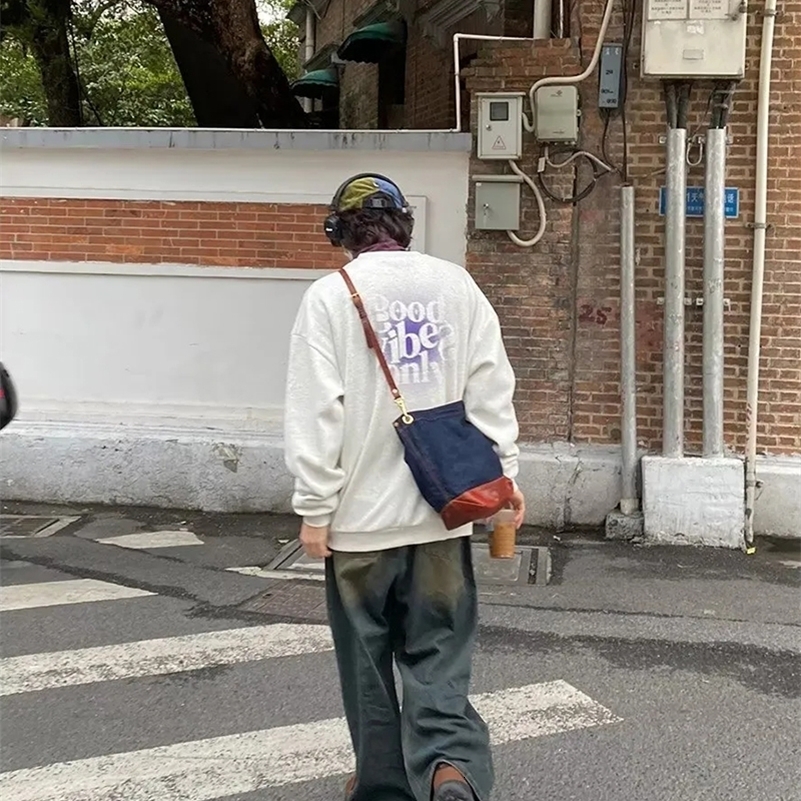 REDDACHiC Vintage Green Wash Baggy Jeans for Men Casual Wide Leg Adjust Waist Y2k Pants Street Style Work Wear Male Trousers 240816