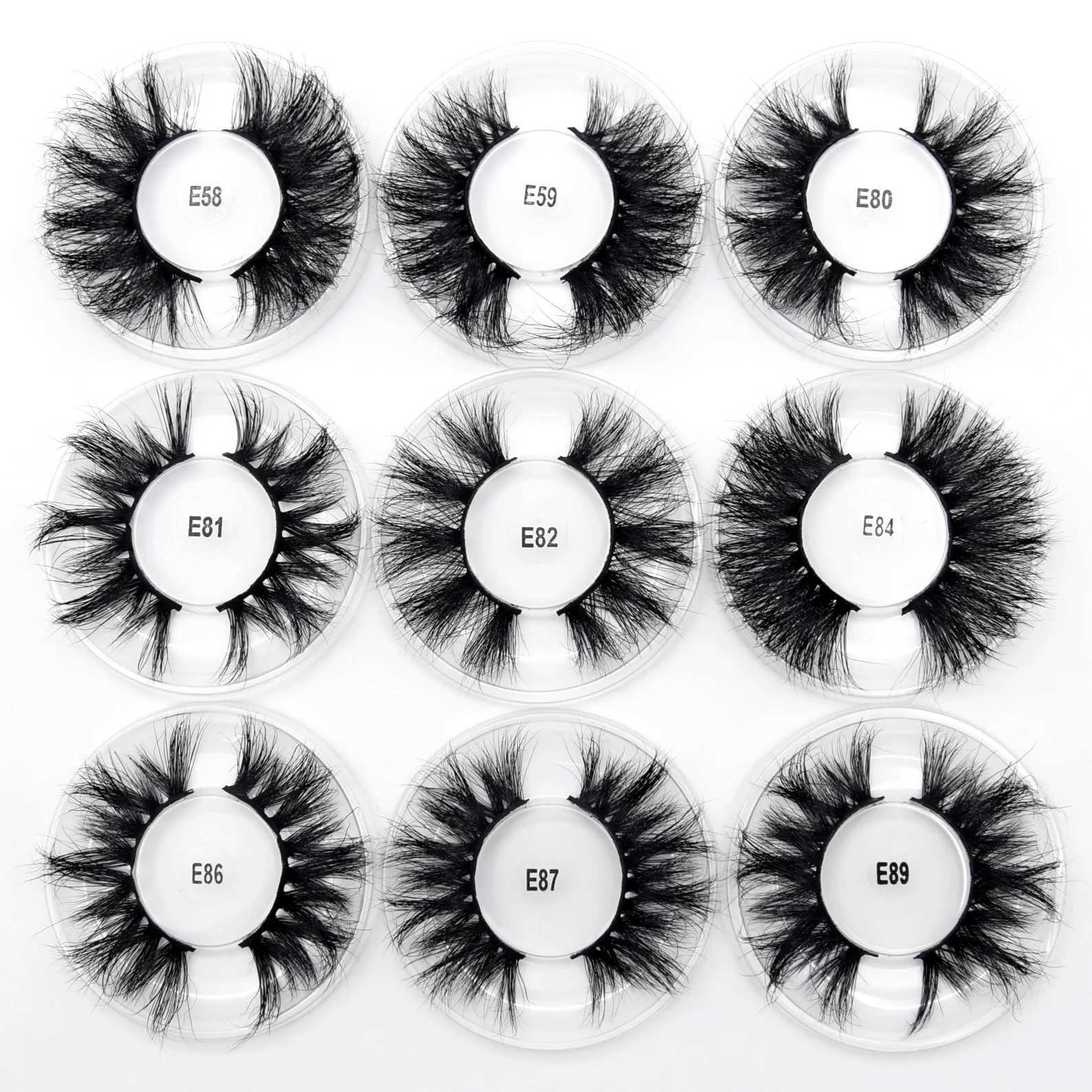 Viscofree 25mm mink eyelashes dramatic long mink eyelashes makeup full eyelashes 25mm false eyelashes 3D mink eyelashes reusable W240803