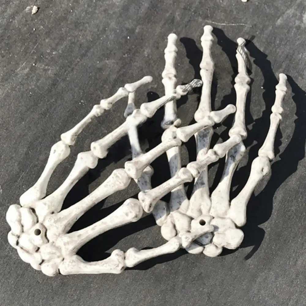 Horror Broken Bones Hand Skeleton Halloween Party Haunted House Bar Tricky Props CL240819