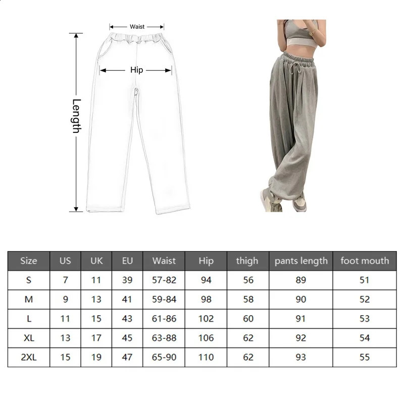 Y2k jogging pants womens bagel sports Korean fashion hippie Harajuku oversized streetwear wide trousers 240819