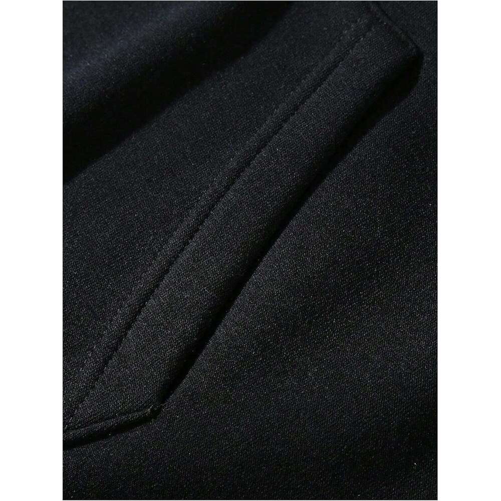 Hoodie for Mens Womens Letter Graphic Drawstring Hoodie Drop Shoulder Kangaroo Pocket Pullover Sweatshirt Hoodies sweatshirt pullover jacket