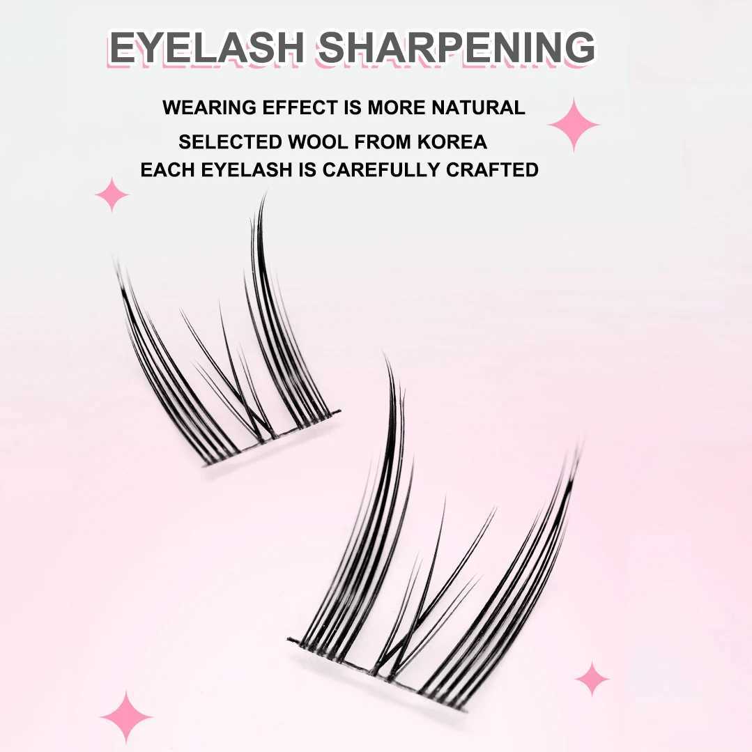 Large capacity eyelash book eyelash extension personal eyelash sunshine false eyelash personal eyelash cluster comic eyelash W240803