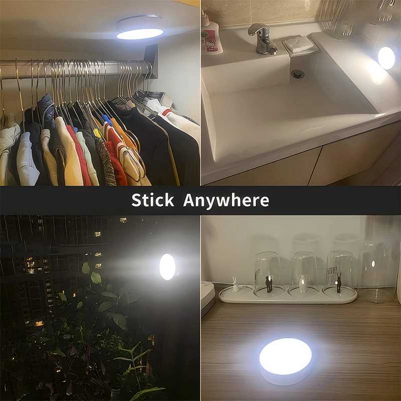Led Light Sensor Movement Night Light USB Rechargeable Night Lamp For Kitchen Closet Light Wireless Led Wardrobe Staircase Lamp M251129