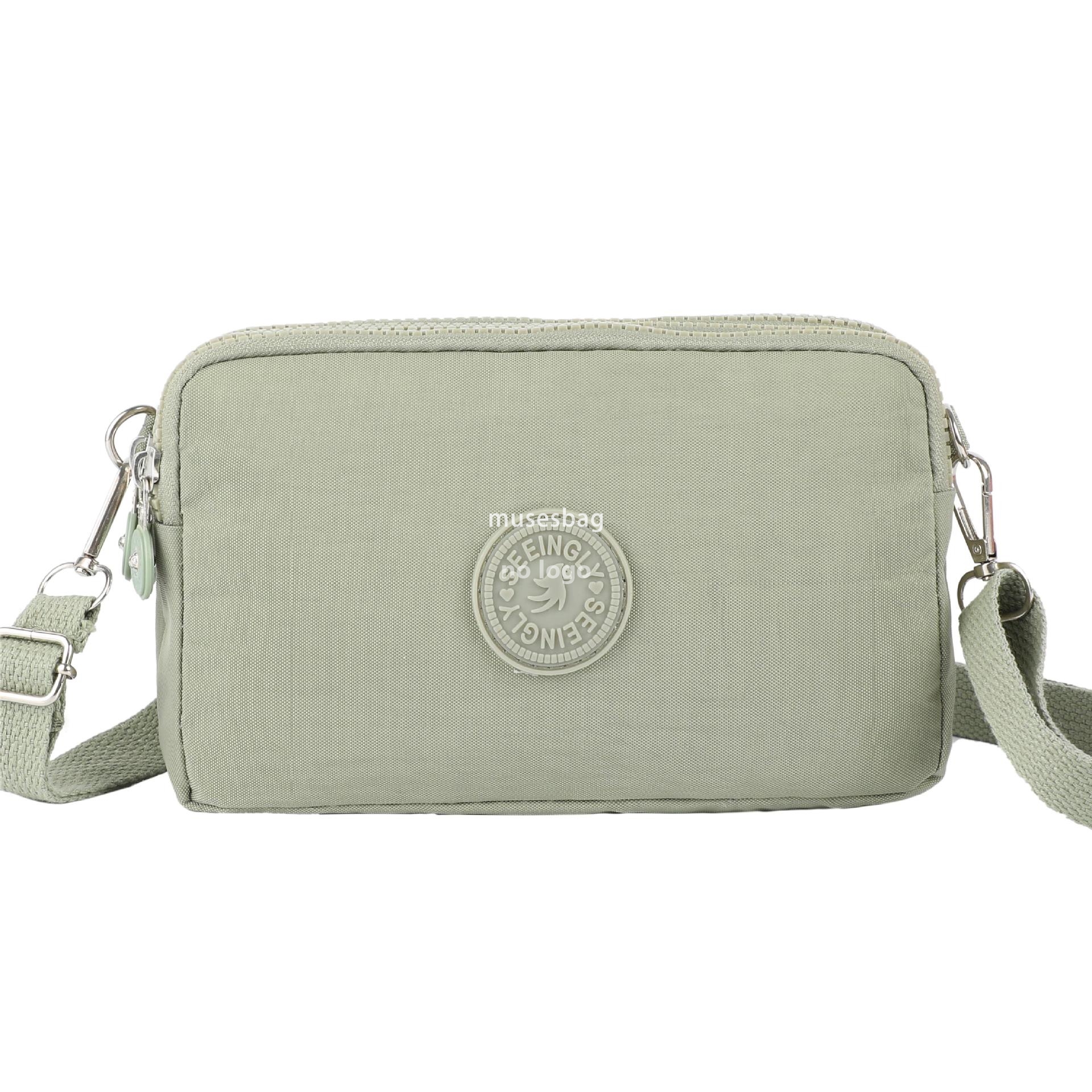 Foreign trade crossbody phone bag new simple gift cross-border nylon waterproof mobile phone bag wholesale