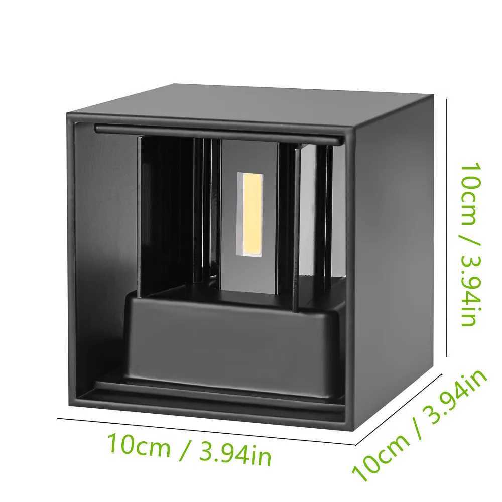 LED Wall Sconces 6W Modern Indoor Wall Lamp Outdoor Up Down Wall Mount Lights for Living Room Hallway Bedroom Decor M251126