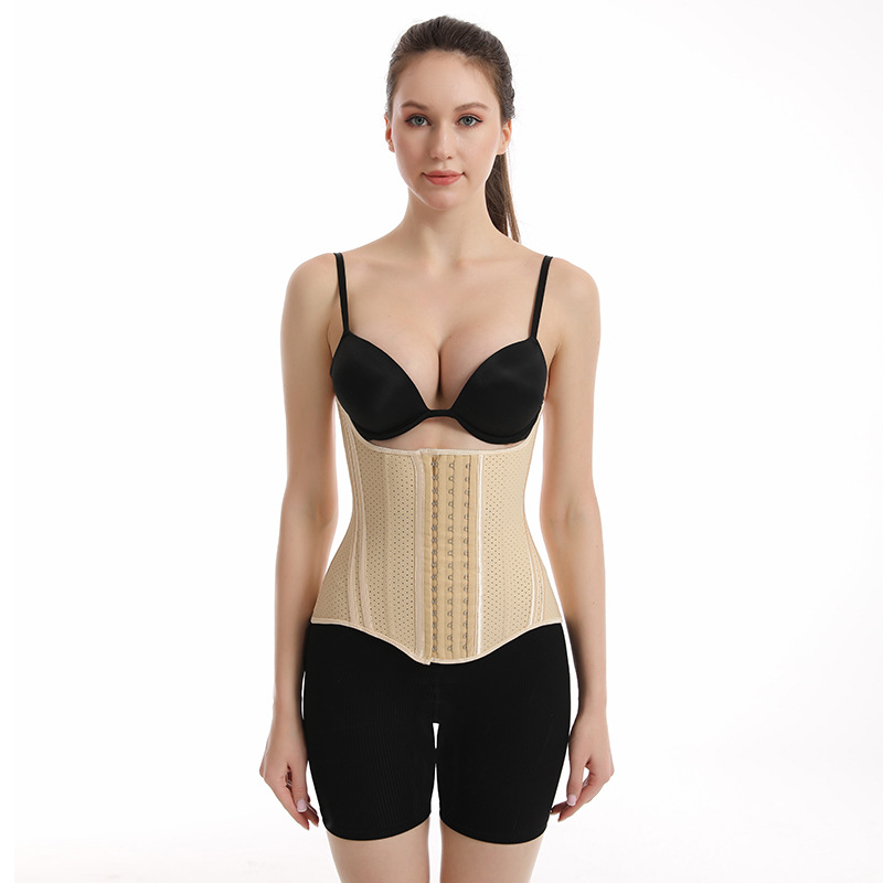Waist Corset Latex Waist Trainer Colombians Fajas Flat Belly Slimming Belt Body Shapewear Women Modeling Strap Corset 2104