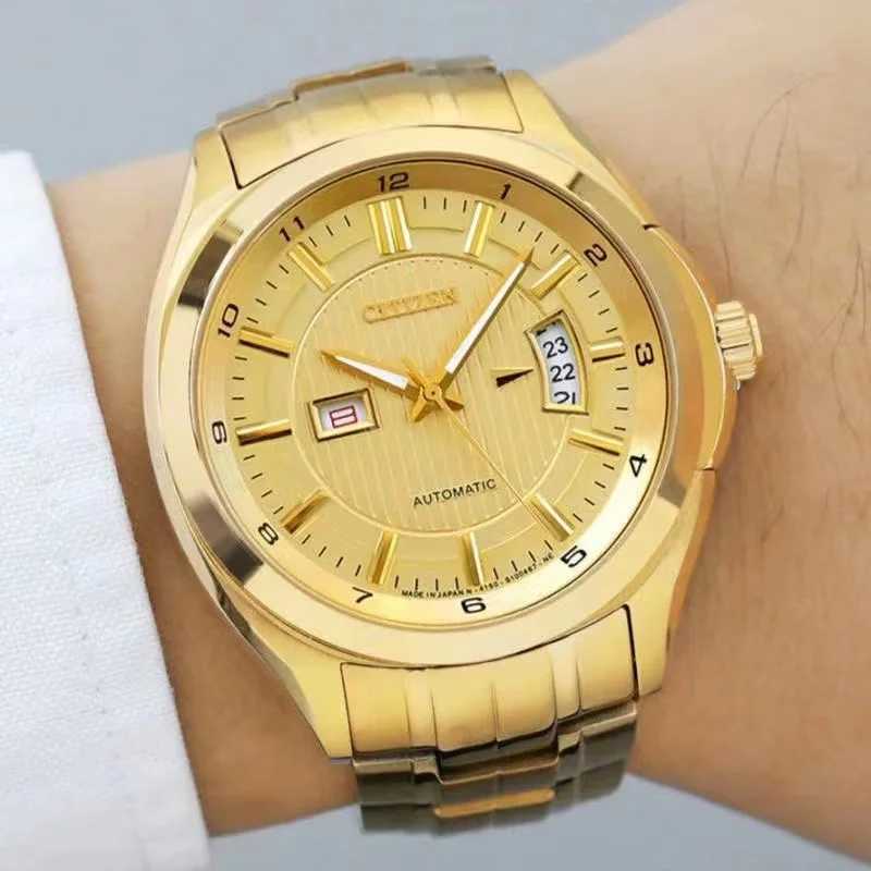 Jan Automatic Mechanical Mens Waterproof Luxury Large Dial W250104