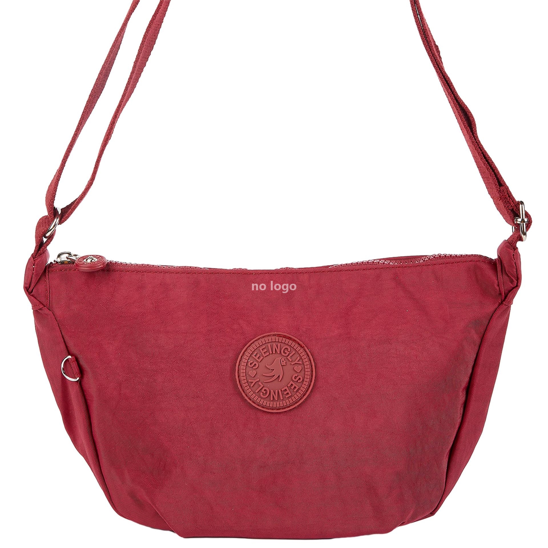Single shoulder crossbody bag Summer gift leisure bag light foreign trade nylon solid color simple atmosphere crossbody bag wholesale