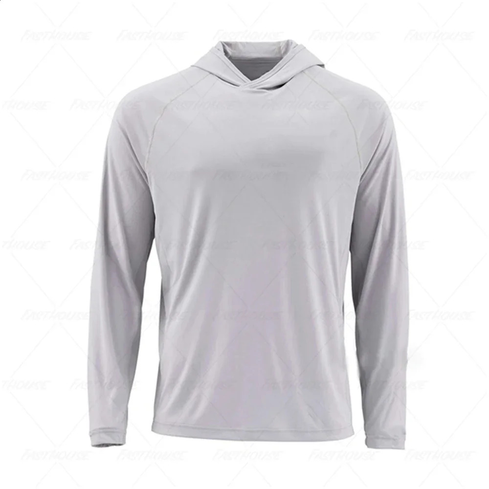 Fishing Hoodie Mens Summer Green Camouflage Long Sleeve Fishing Shirt Sunscreen Sports Jacket Fishing Shirt 240815
