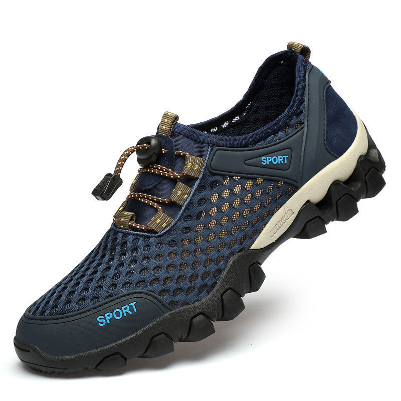 Ddmysports Mesh Breathable Water Wading New Summer Outdoor Hiking And Mountaineering Hollowed Out River Tracing Shoes Non Slip For Men OUTDOOR