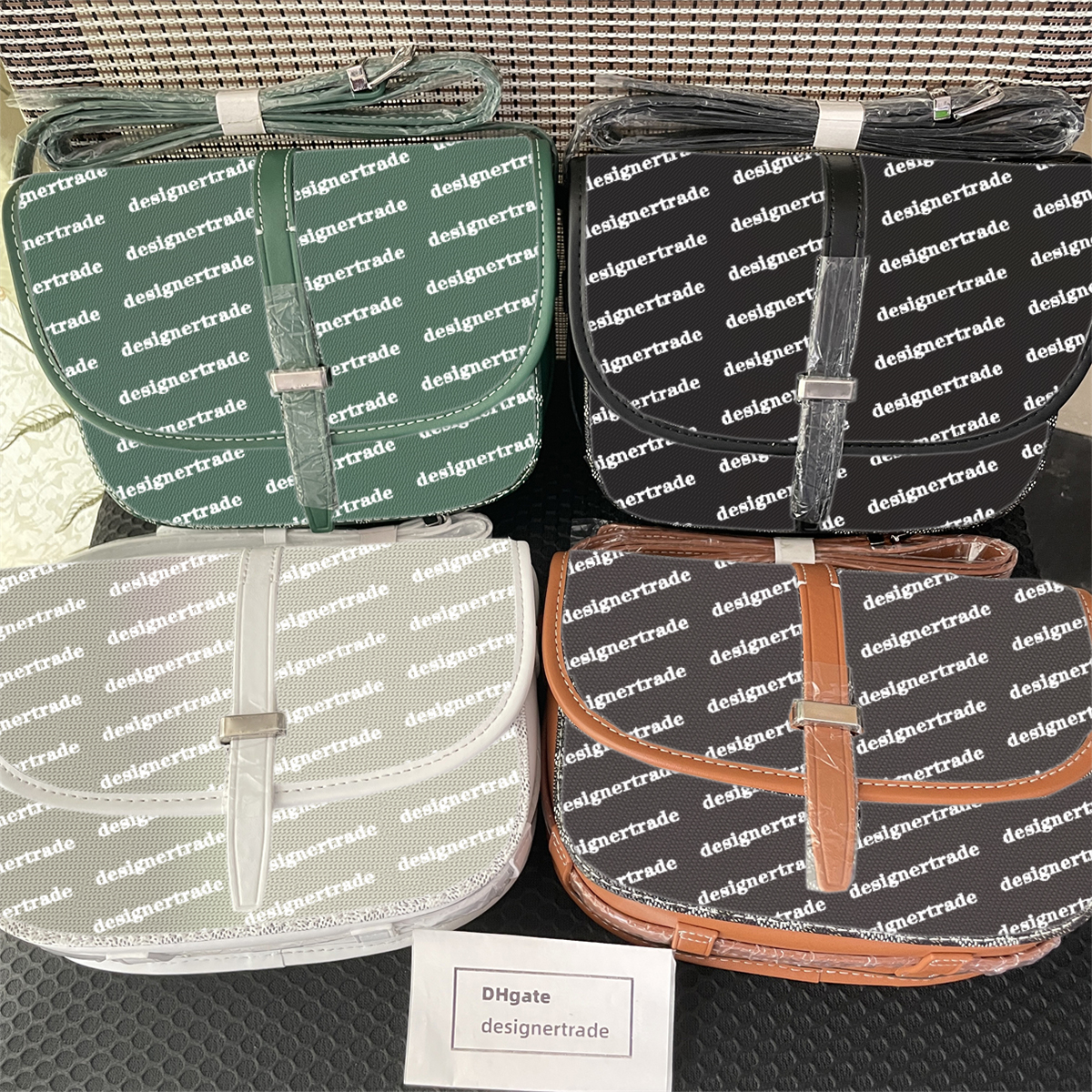 Men & Women Designer Shoulder Bag Luxury Belvedere PM Messenger Bags Green Crossbody Purse 22/7/16cm