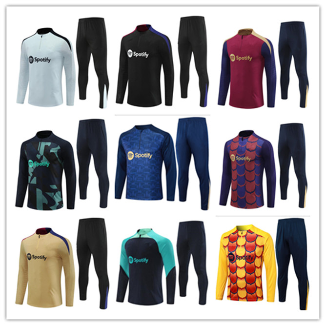 23 24 25 top PEDRI LAMINE YAMAL TRACKSUIT adult boys TRAINING SUIT 2024 2025 men and kids tracksuits ANSU FATI PEDRI LEWANDOWSKI Camisetas de football