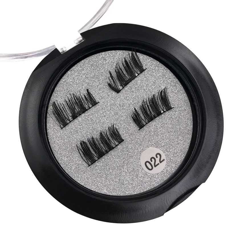 YSDO 1 pairs of reusable magnetic eyelashes glue free Wispy false eyelashes soft mink eyelashes eyelash extensions artificial Cilios W240803